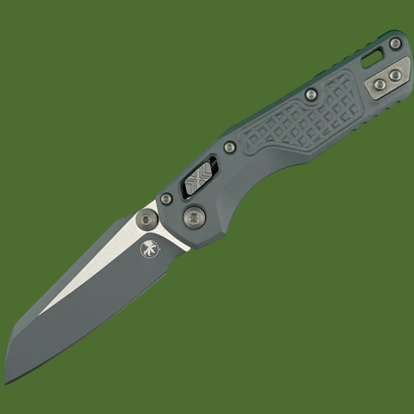 Microtech MSI Mini S/E Frag Cerakote Storm Grey Standard
