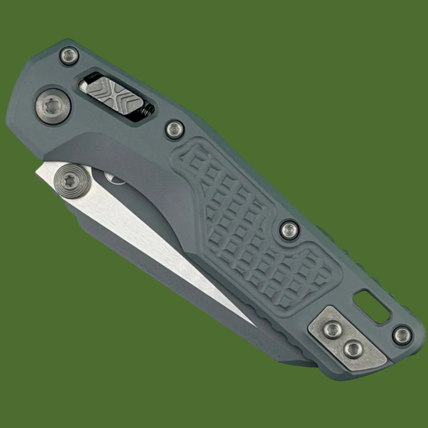 Microtech MSI Mini S/E Frag Cerakote Storm Grey Standard