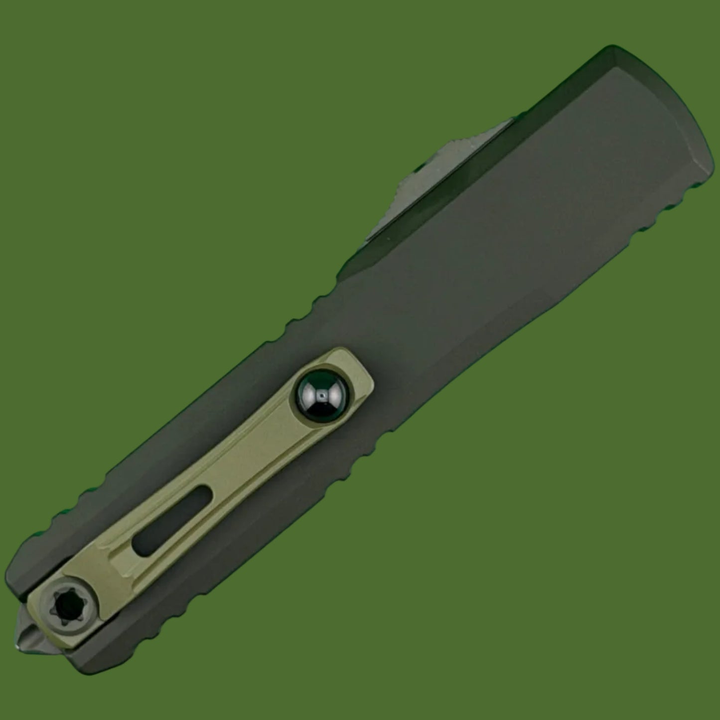 Microtech Ultratech D/E Gen IV MagPul OD Green Bazooka Standard