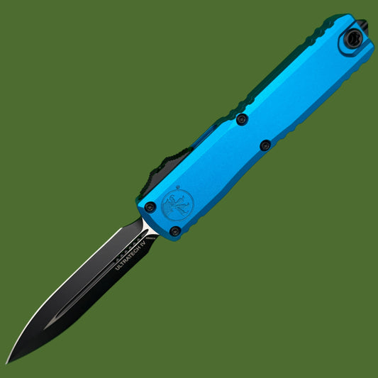 Microtech Ultratech D/E Gen IV Blue Standard 11224-1BL