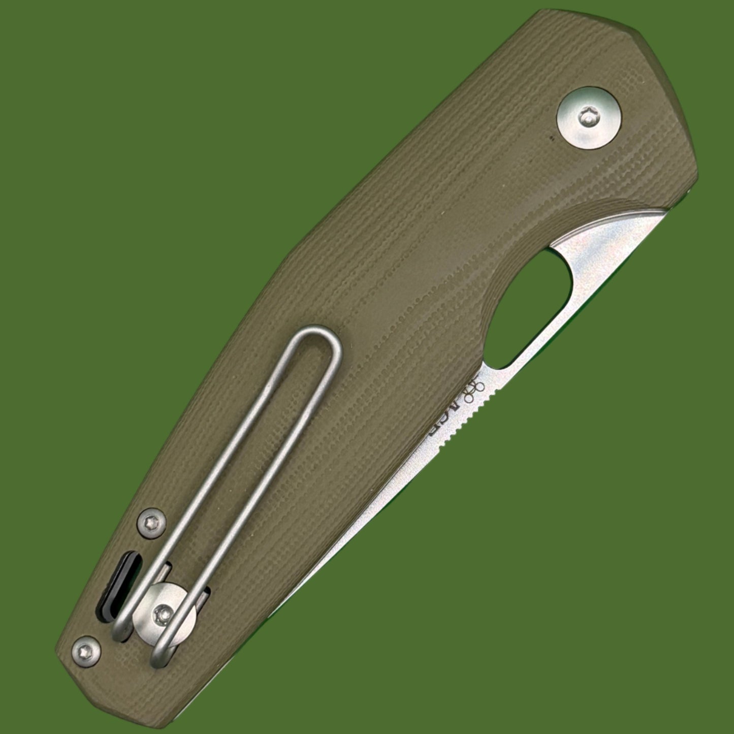 GiantMouse ACE Nimbus V3 Scandi Grind Green G-10