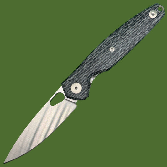 GiantMouse ACE REO Liner Lock Blue Denim Micarta