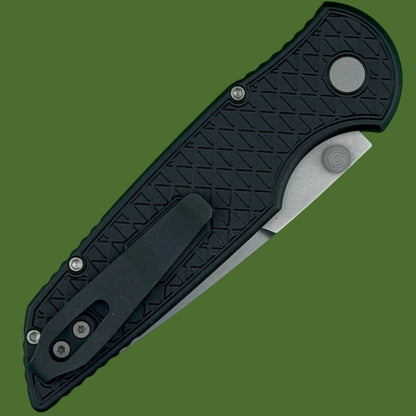 Protech TR-3 Integrity Black Relic Texture Stonewash Blade INT1105