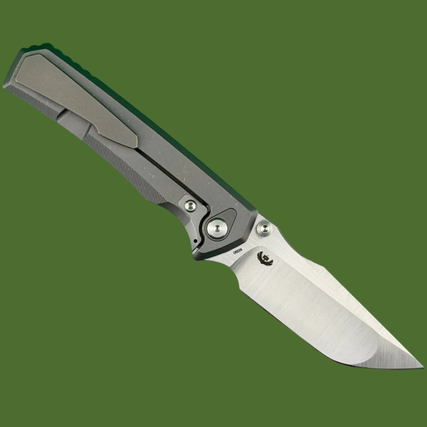 Chaves x Sam Tran Arison Street Integral (Stonewash Titanium, Satin Blade)