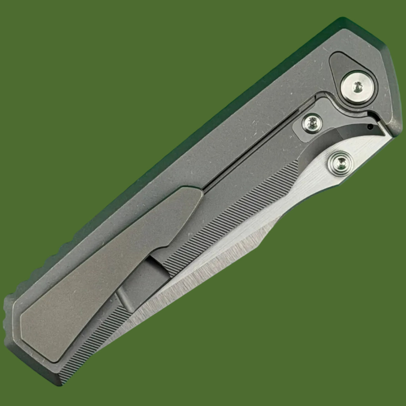 Chaves x Sam Tran Arison Street Integral (Stonewash Titanium, Satin Blade)