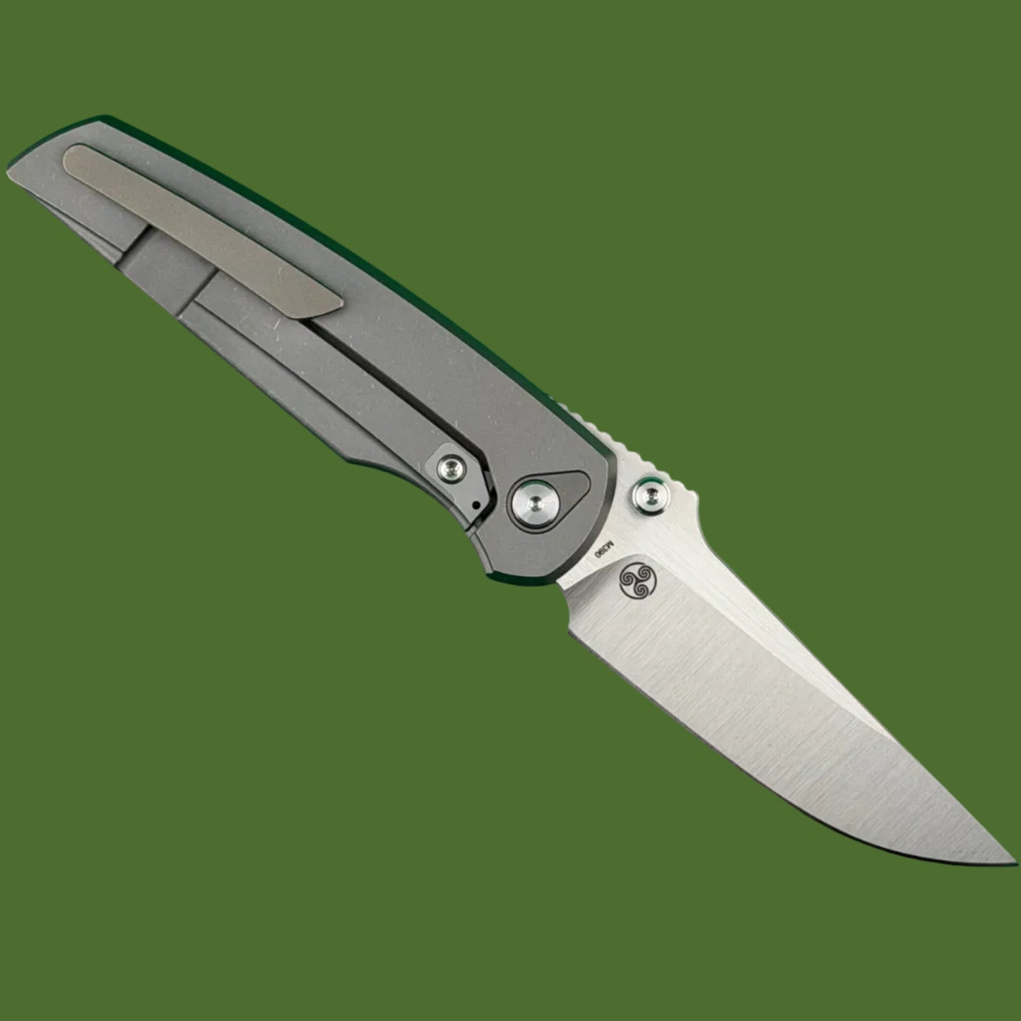 Chaves x Jake McCoy Disciple Street Integral (Stonewash Titanium, Satin Blade)