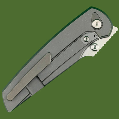 Chaves x Jake McCoy Disciple Street Integral (Stonewash Titanium, Satin Blade)