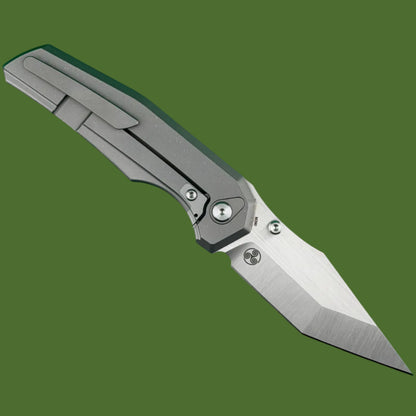 Chaves x Jake McCoy Omega Street Integral (Stonewash Titanium, Satin Blade)