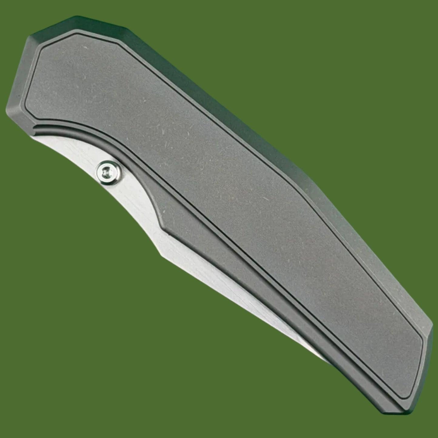 Chaves x Jake McCoy Omega Street Integral (Stonewash Titanium, Satin Blade)