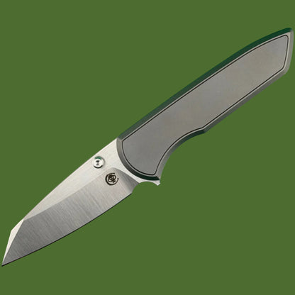 Chaves x Brad Blount Arrestor 229 Integral (Stonewash Titanium, Satin Blade)