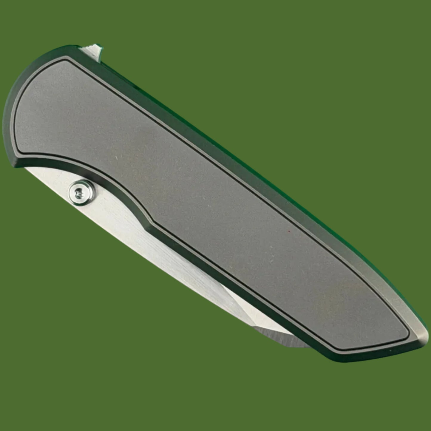 Chaves x Brad Blount Arrestor 229 Integral (Stonewash Titanium, Satin Blade)