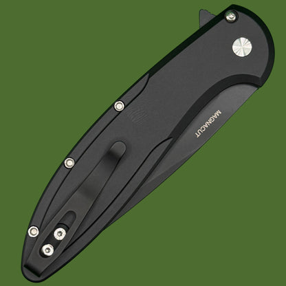 *Pre-Owned* Protech Cambria 2 Button Lock Maple Burl Inlay