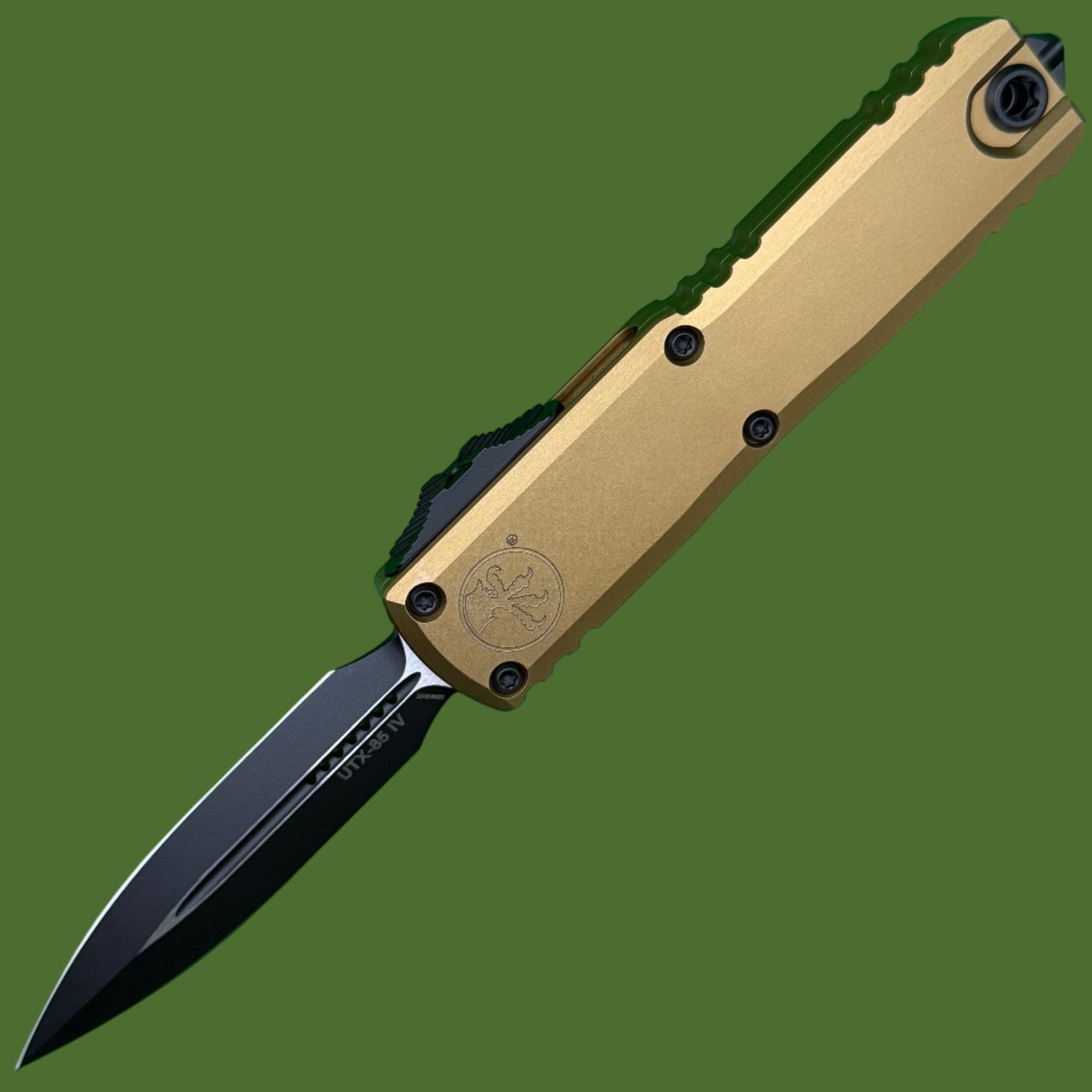 Microtech UTX-85 D/E Gen IV Tan Standard 12324-1TA
