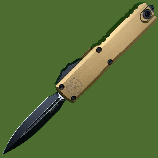 Microtech UTX-85 D/E Gen IV Tan Standard 12324-1TA