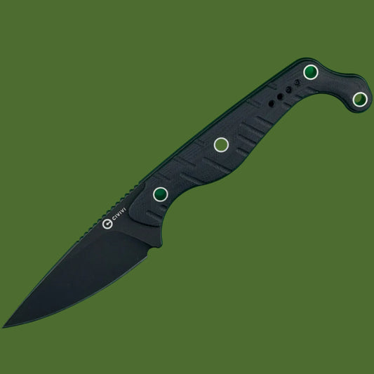 Civivi SOKN Fixed Blade Black Blade (Black G-10)