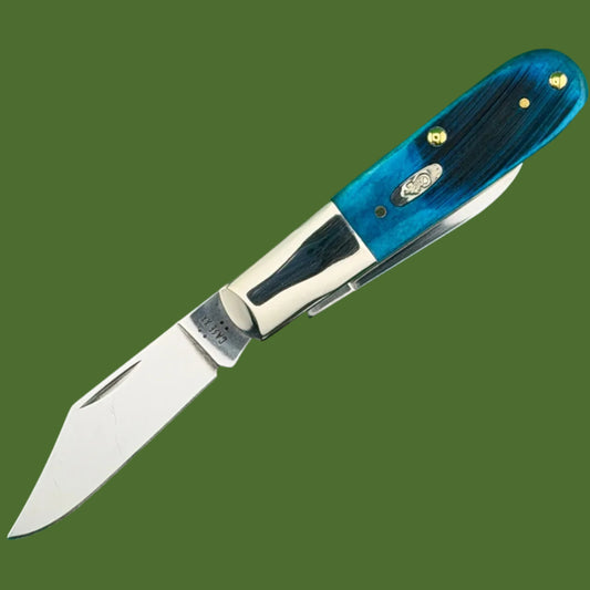 Case Barlow Sawcut Jig Caribbean Blue Bone (62009 1/2 SS) 25581