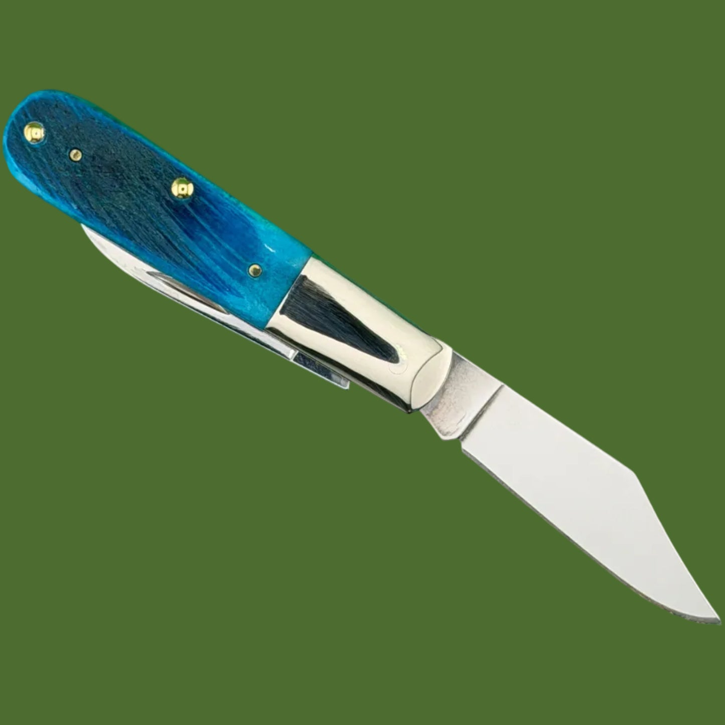 Case Barlow Sawcut Jig Caribbean Blue Bone (62009 1/2 SS) 25581