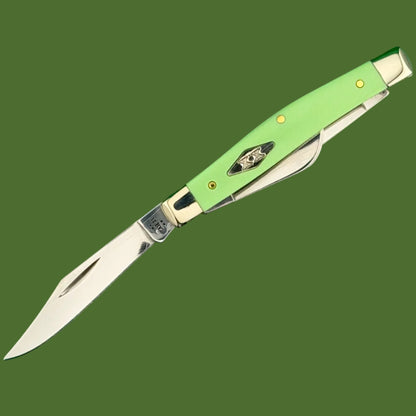 Case Medium Stockman Smooth Green Synthetic (4344 SS) 63832