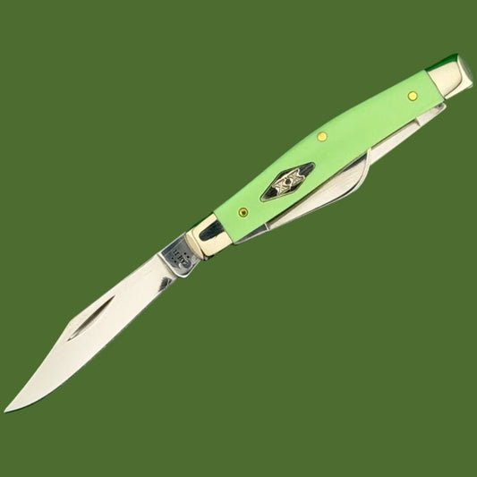 Case Medium Stockman Smooth Green Synthetic (4344 SS) 63832