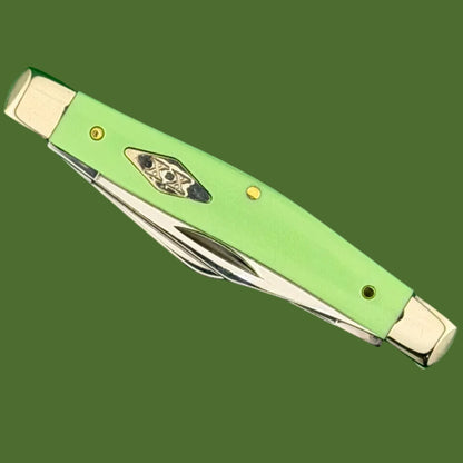 Case Medium Stockman Smooth Green Synthetic (4344 SS) 63832
