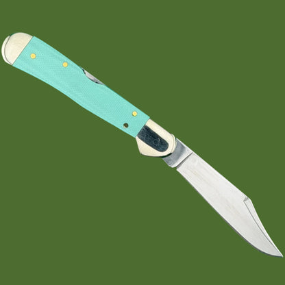 Case Mini Copperlock Smooth Seafoam Green G-10 (101749L SS) 18109