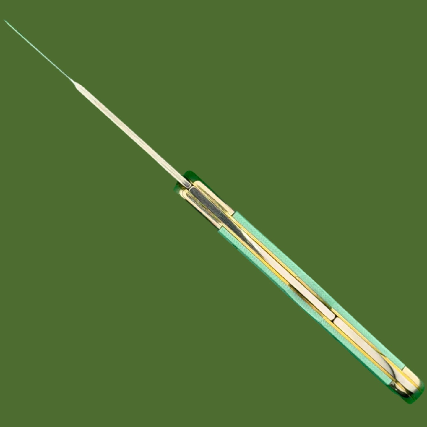 Case Mini Copperlock Smooth Seafoam Green G-10 (101749L SS) 18109