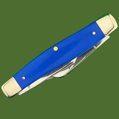 Case Large Stockman Smooth Royal Blue Synthetic (4375 SS) 16405