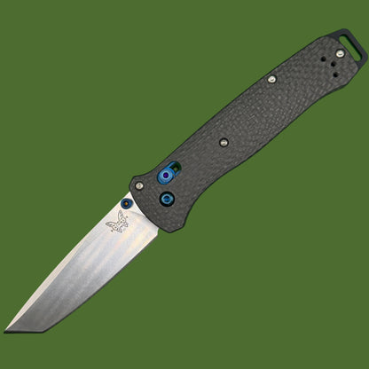 Benchmade Bailout Carbon Fiber, Stonewash M390 Blade 537-09