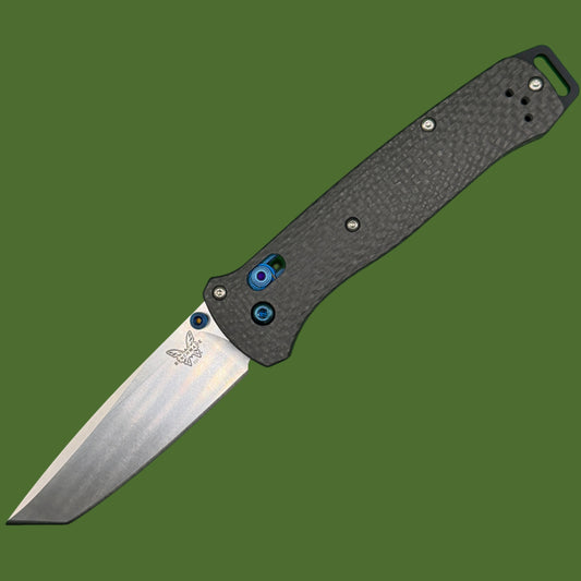 Benchmade Bailout Carbon Fiber, Stonewash M390 Blade 537-09