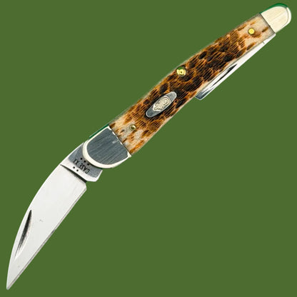 Case Seahorse Whittler Amber Bone Peach Seed Jig (6355WH CS) 30094