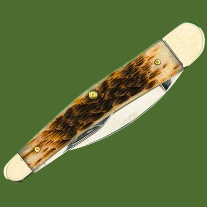 Case Seahorse Whittler Amber Bone Peach Seed Jig (6355WH CS) 30094