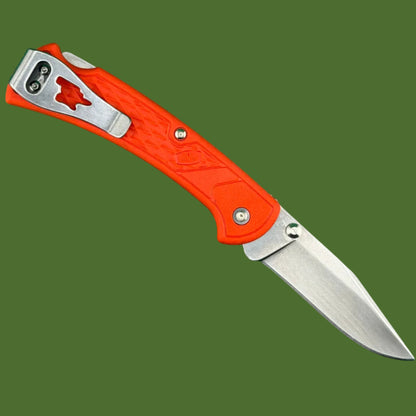 Buck 112 Ranger Slim Select Lockback Orange