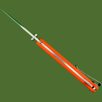 Buck 112 Ranger Slim Select Lockback Orange