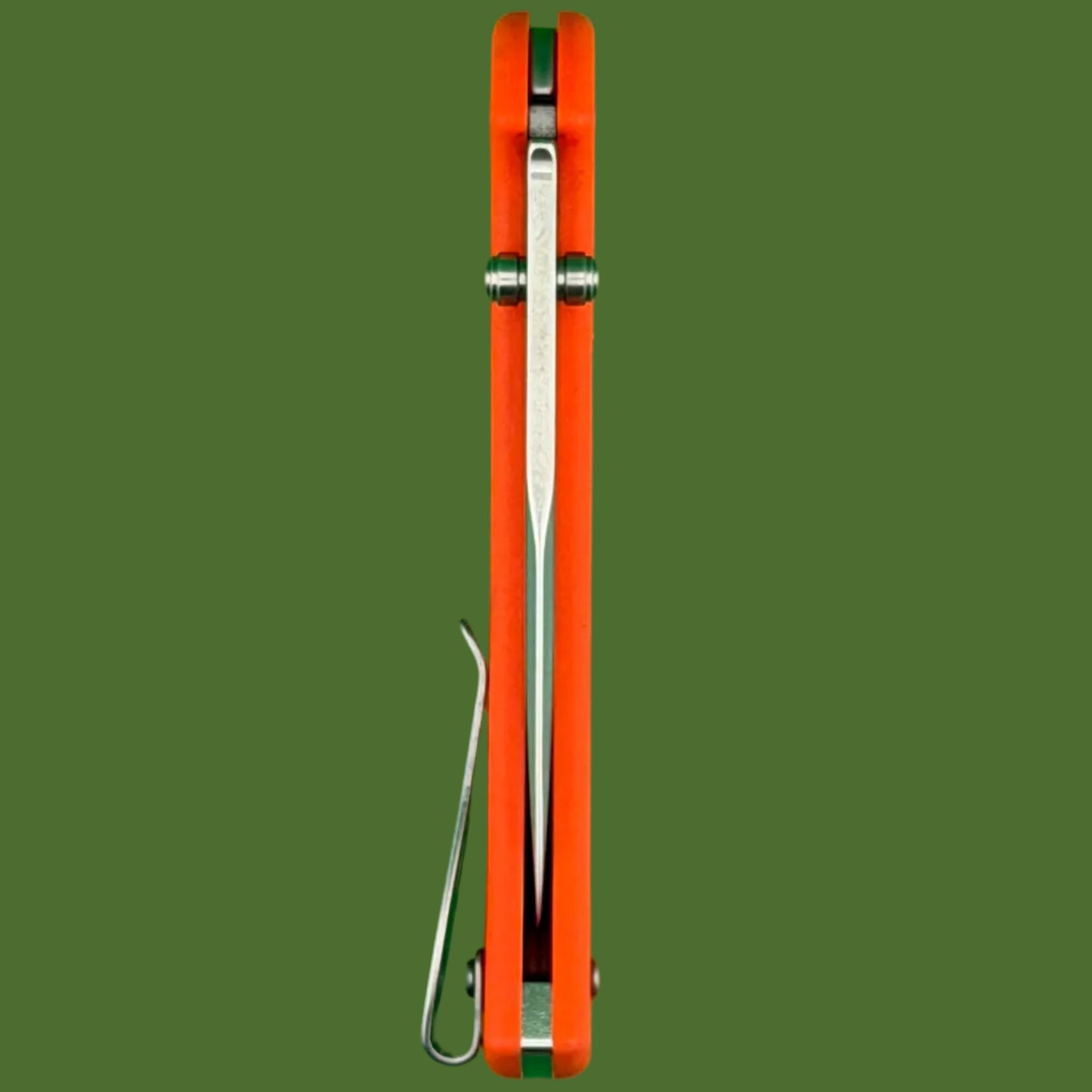 Buck 112 Ranger Slim Select Lockback Orange