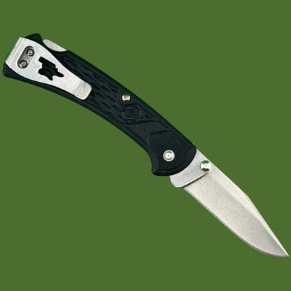 Buck 112 Ranger Slim Select Lockback Black
