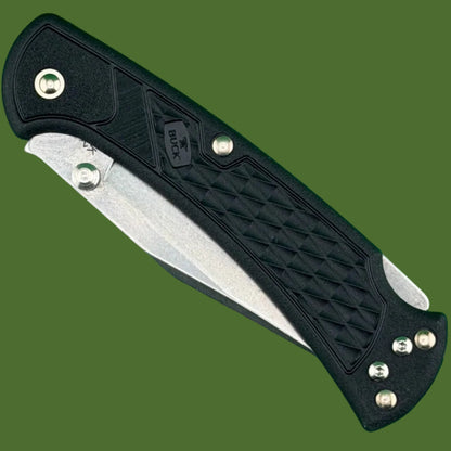 Buck 112 Ranger Slim Select Lockback Black