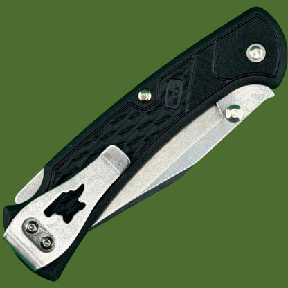 Buck 112 Ranger Slim Select Lockback Black