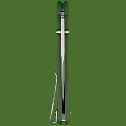 Buck 112 Ranger Slim Select Lockback Green
