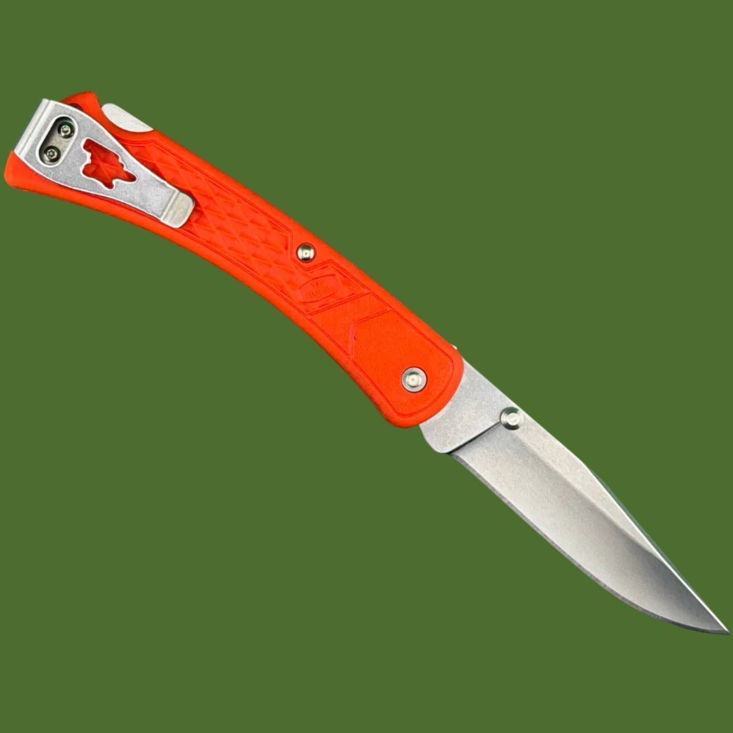 Buck 110 Slim Select Lockback Orange