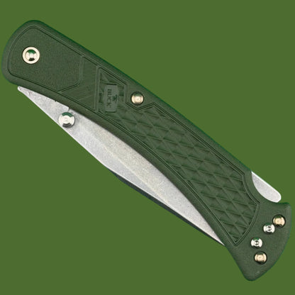 Buck 110 Slim Select Lockback Green