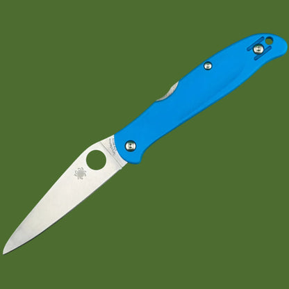 Spyderco Charisma Lightweight Lockback Blue FRN C259PBL