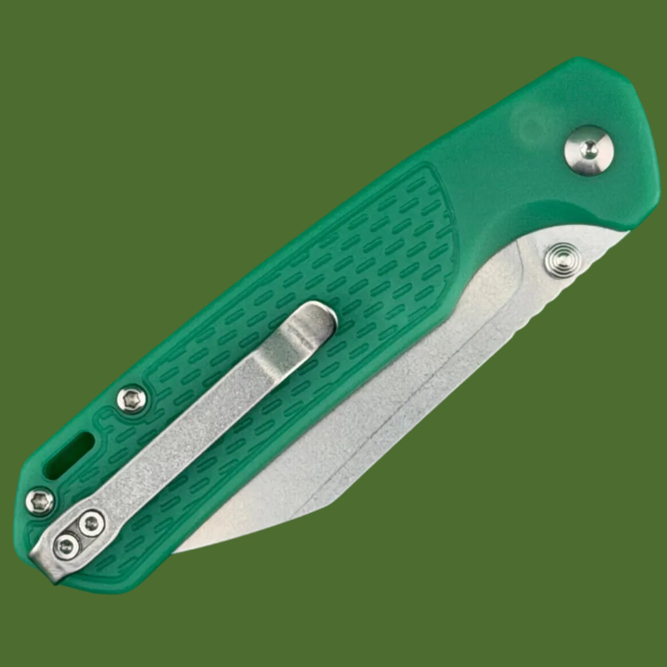 CJRB Pyrite Light Button Lock Blue-Green Color Change Handle