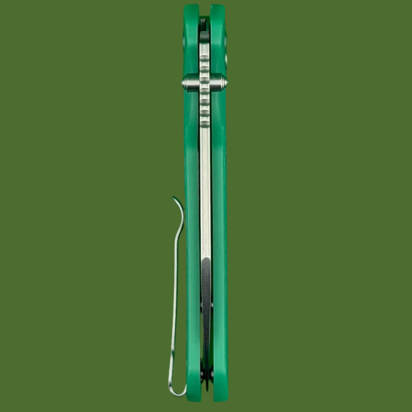 CJRB Pyrite Light Button Lock Blue-Green Color Change Handle