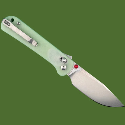 CJRB Bolt Recoil Lock V2 Glow-in-the-Dark Handle Stonewash