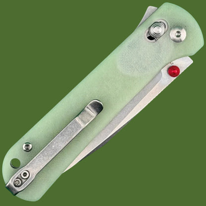 CJRB Bolt Recoil Lock V2 Glow-in-the-Dark Handle Stonewash