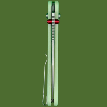 CJRB Bolt Recoil Lock V2 Glow-in-the-Dark Handle Stonewash