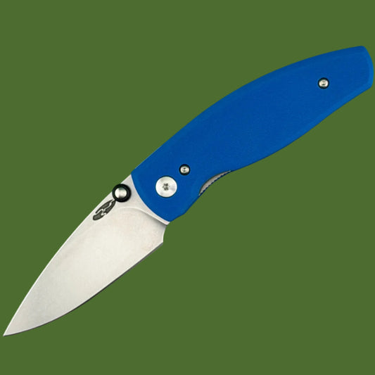 TRM Neutron 2 Linerlock Flat Royal Blue G-10