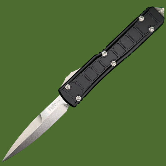 *Pre-Owned* Microtech Ultratech II Bayonet Signature Series Stonewash Standard 120II-10S