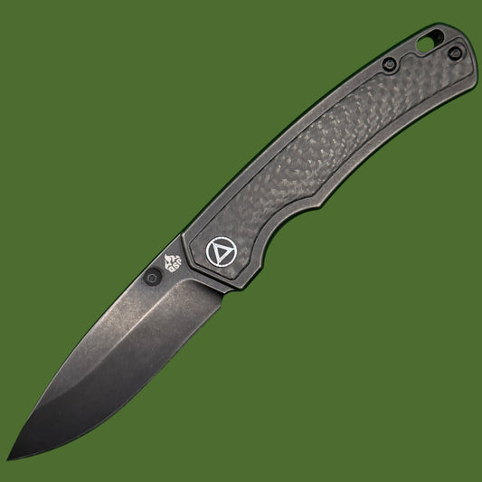 *Pre-Owned* QSP Puffin Titanium Frame Lock Carbon Fiber