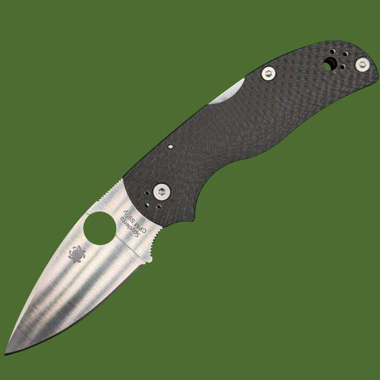 *Pre-Owned* Spyderco Native 5 Fluted Carbon Fiber S90V